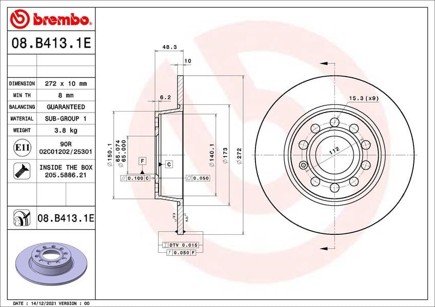AUDI A3 Sportback DİSK PEDİ KİTİ BREMBO