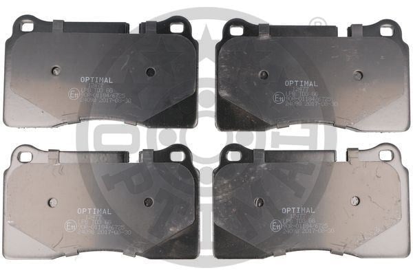 Audi A3 Sportback Diskli Fren Balata Seti OPTIMAL