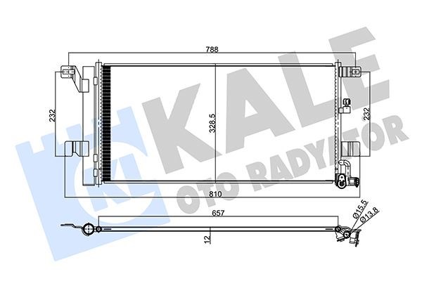 Audi A4 Kondenser KALE-RADYATOR