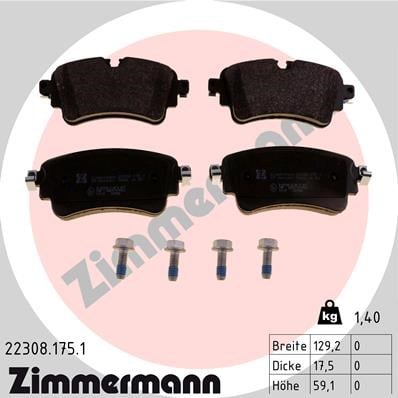 Audi A4 Arka Balata A5 A7 Q5 Q7 ZIMMERMANN