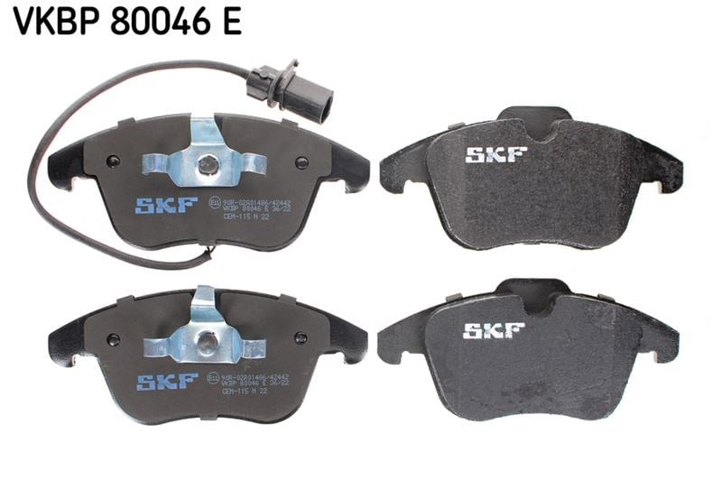 Audi A4 Ön Balata Fişli SKF