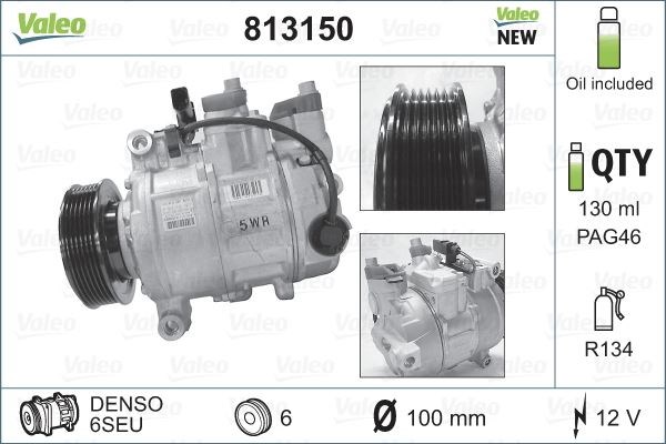 Audi A4 A6 Klima Kompresörü VALEO