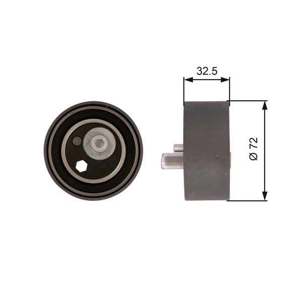 Audi A4 A6 A8 Volkswagen Passat Alternatör Gergi Rulmanı GATES