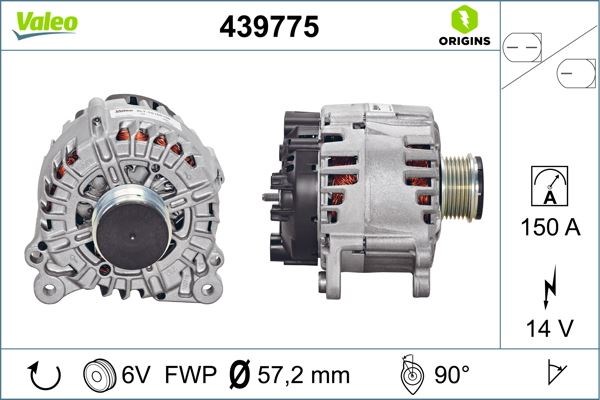 Audi A4 A5 Alternatör VALEO