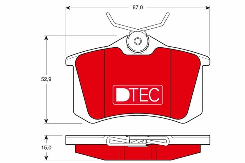 Ön Arka Disk Balatası DTEC TRW