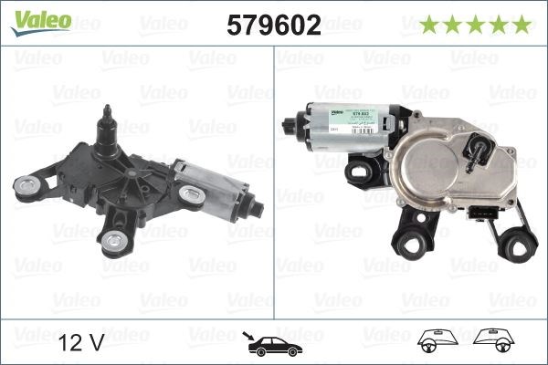 Audi A4 Arka Silecek Motoru VALEO