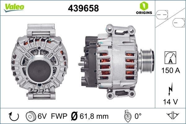 Audi A4 A5 S6 Alternatör VALEO