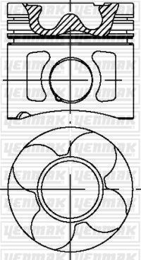 Audi A4 B5 A6 C5 A8 D2 2.5 TDI Piston Segman STD YENMAK