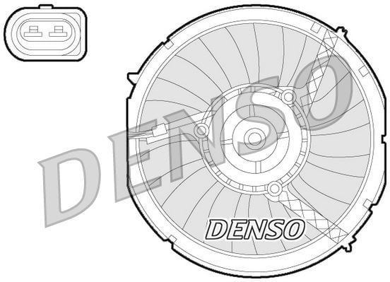 Audi A4 B5 Radyatör Fanı DENSO