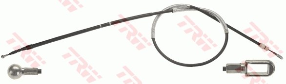 Audi A4 B6 B7 El Freni Kablosu Arka TRW