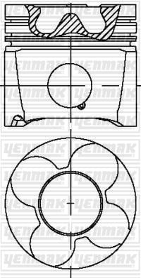 Audi A4 A6 Allroad Skoda Superb 2.5 TDI Piston Segman STD YENMAK