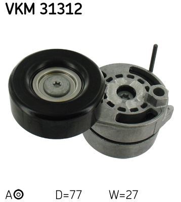Audi A4 A5 A6 A8 Q5 V Kayışı Gergi Rulmanı SKF