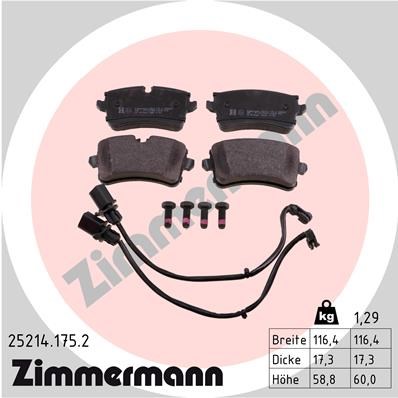 Audi A4 Arka Balata ZIMMERMANN