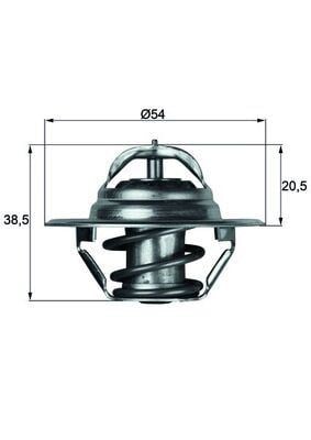 Audi A4 A5 A6 Volkswagen Polo Termostat 83C MAHLE
