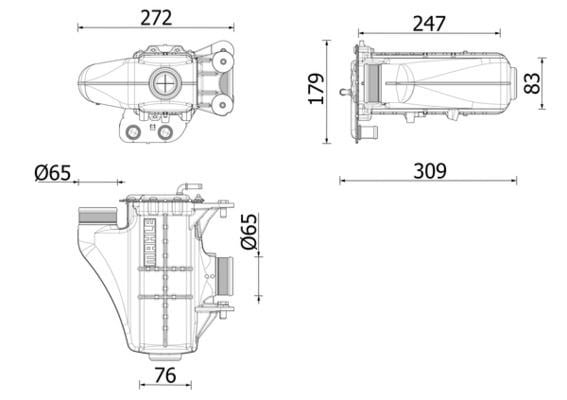 Audi A5 Intercooler MAHLE