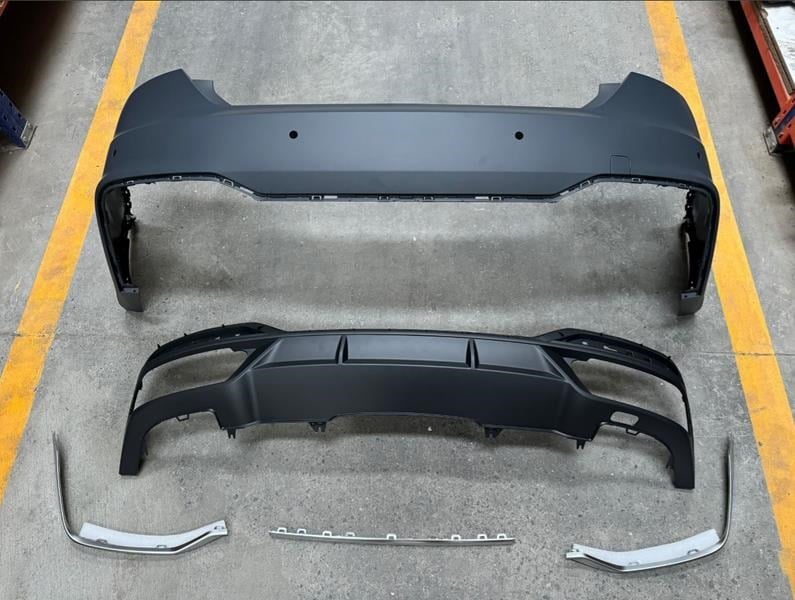 Audi A5 Arka Tampon Set S-Line Gri Detay DOGAN-