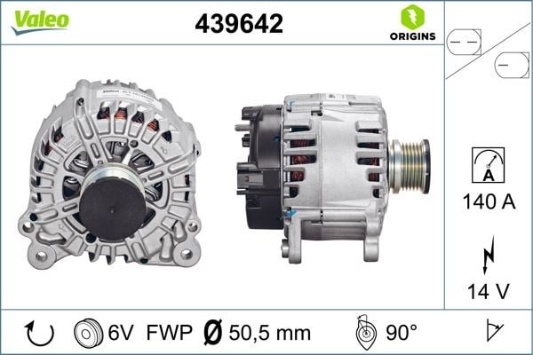 Audi A5 TD Alternatör VALEO