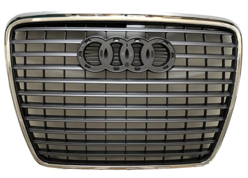 Audi A6 Ön Panjur Krom Çerçeve Koyu Gri PRO-A