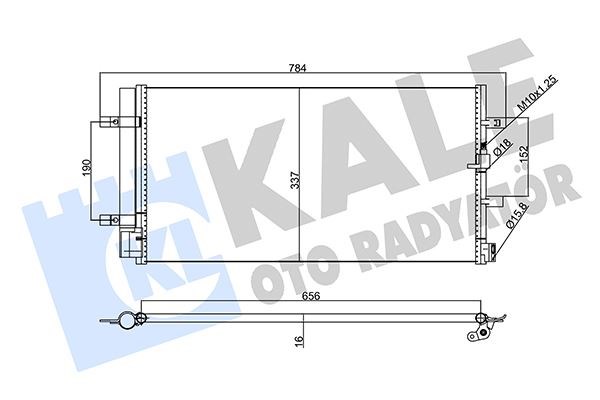 Audi A6 A7 Avant Quattro Kondenser KALE-RADYATOR