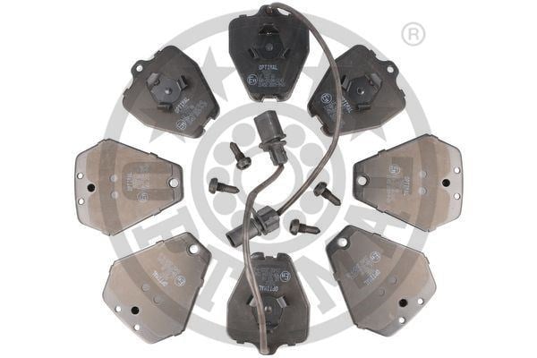 Audi A6 4B2-C5 A6 Avant 4B5-C5 Fren Balata Seti Diskli Fren OPTIMAL