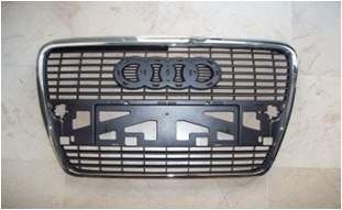 Audi A6 Ön Panjur Krom Çerçeve Koyu Gri PRO-A