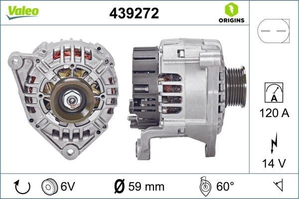 Audi A6 S6 A8 Alternatör VALEO