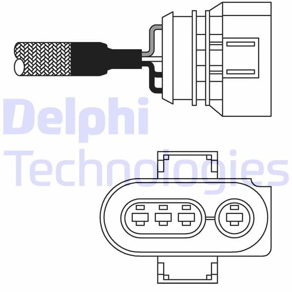 Audi A6 Oksijen Sensörü DELPHI