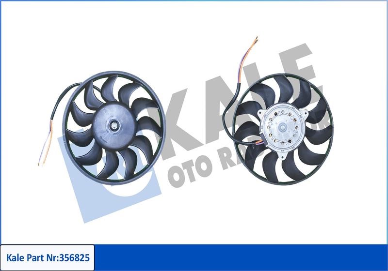 Audi A6 Fan Motor Grubu KALE-RADYATOR