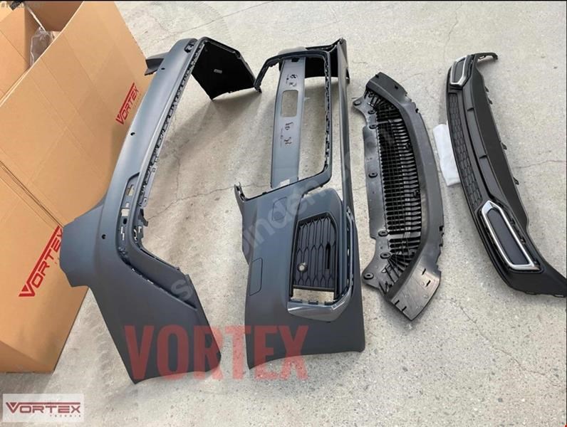 Audi A6 Ön-Arka S-Line Dolu Tampon Set DOGAN-