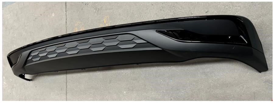 Audi A6 Arka Tampon Spoyler Set Siyah S-Line DOGAN-