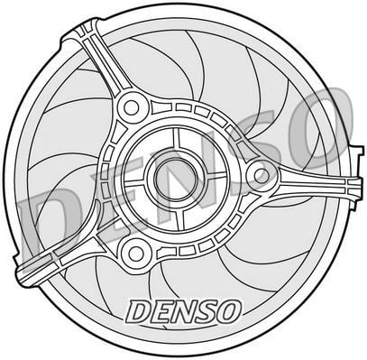 Audi A6 C4 Radyatör Fanı DENSO