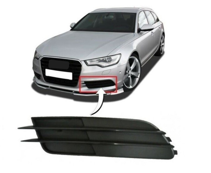 Audi A6 Ön Tampon Izgara Sissiz Sol DOGAN-