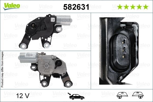 Audi A6 Q8 SQ8 Silecek Motoru Arka VALEO