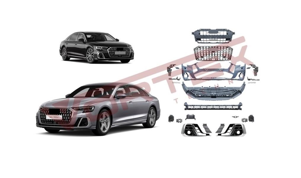 Audi A8 Horch Edition Ön Tampon Seti Panjur Dahil DOGAN-