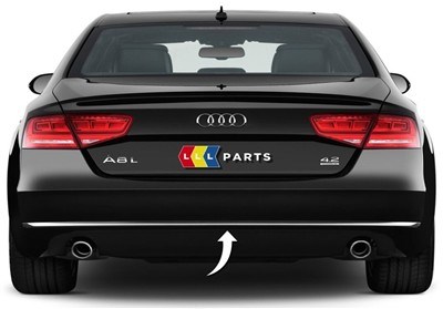 Audi A8 Krom Orta Arka Tampon PRO-A