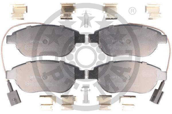 Abarth 500 595 695 Fiat Grande Punto Punto Punto Evo Ön Fren Balata Seti OPTIMAL