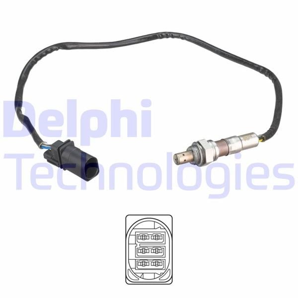 Abarth Punto Oksijen Sensörü Ön DELPHI
