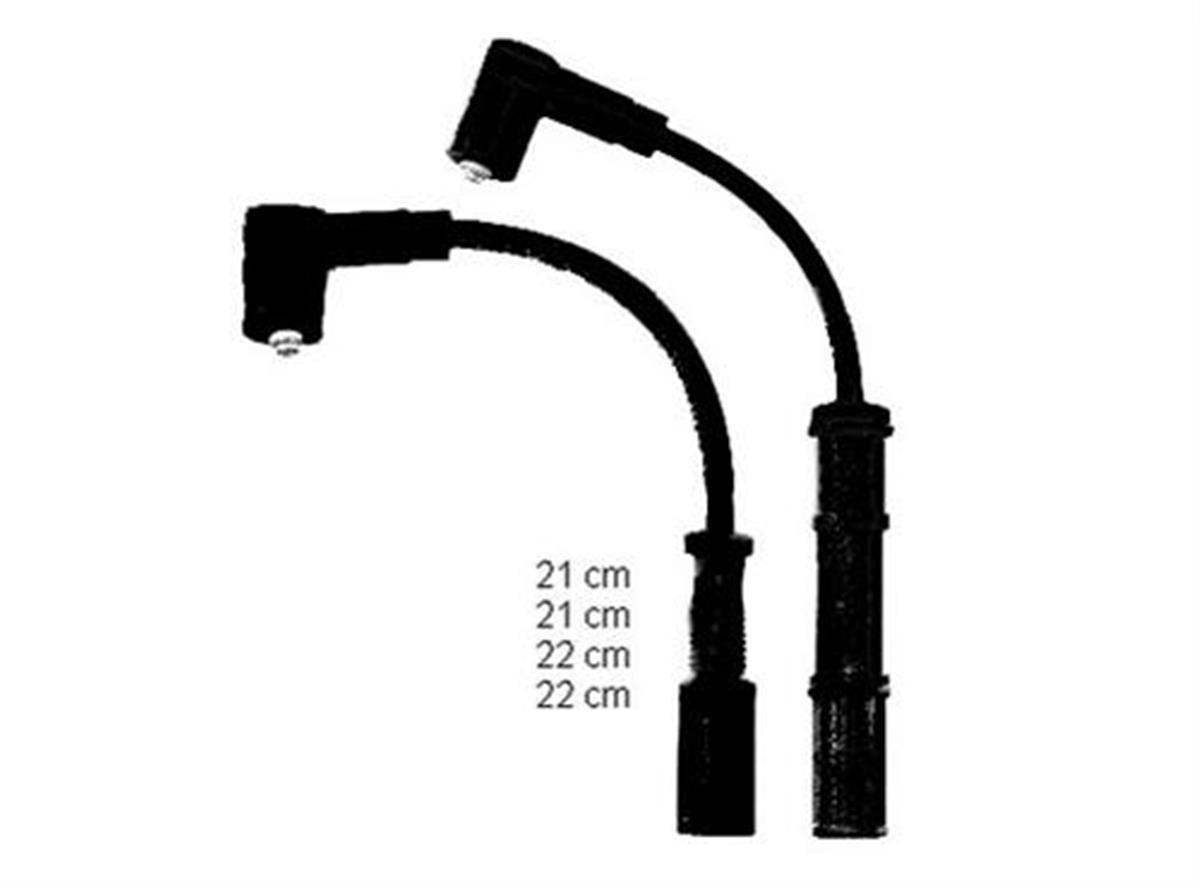 Fiat Albea Sole Palio Sole 1.4 8V Doblo 119 1.4İe Buji Kablosu 55195775-55195776