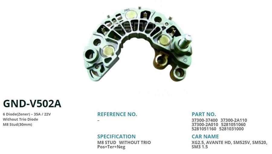 Hyundai Accent Alternatör Diyot GENON
