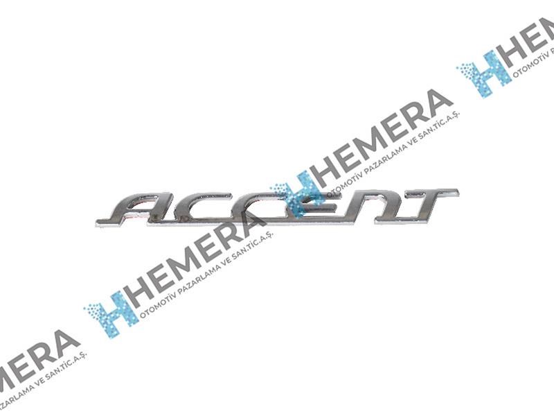 Hyundai Accent Amblem TAIWAN