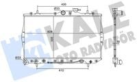 Hyundai Accent Su Radyatörü Otomatik Vites KALE-RADYATOR