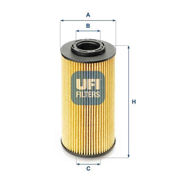 Yağ Filtresi Kağıt Tip UFI