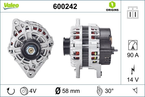 Hyundai Accent Alternatör 1.5/1.6 VALEO