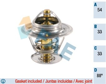 Hyundai Accent Termostat Contalı 88 Derece 1.3L 1.5L FAE
