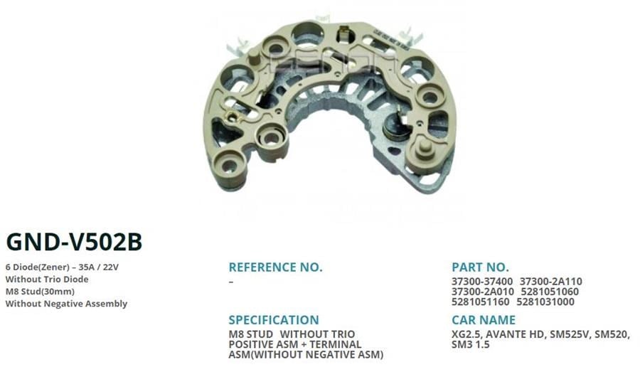 Hyundai Accent Alternatör Diyot GENON
