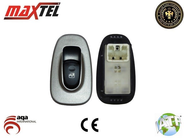 Hyundai Accent Cam Kaldırma Anahtarı Arka Beyaz Soket Kasalı MAXTEL