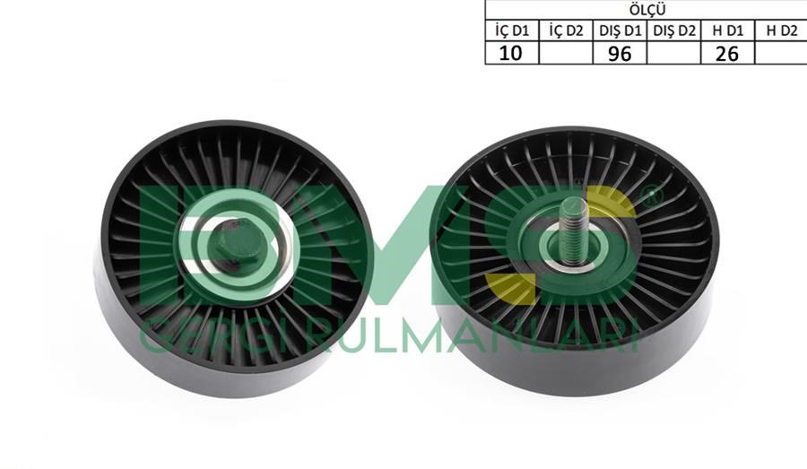 Hyundai Accent Blue Alternatör Gergi Rulmanı BMS