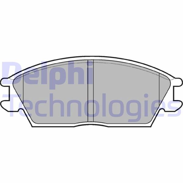 Hyundai Accent Getz Excel Scoupe Ön Fren Balatası DELPHI