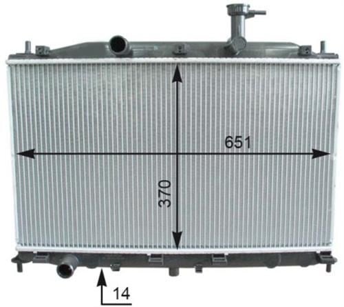 Hyundai Accent Era Radyatör VALEO