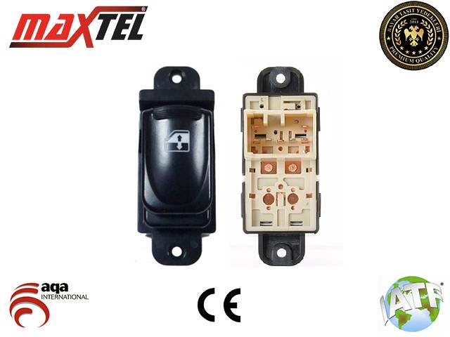 Hyundai Accent Era Cam Kaldırma Anahtarı Ön Sağ Arka Sağ Sol 7 Pin MAXTEL
